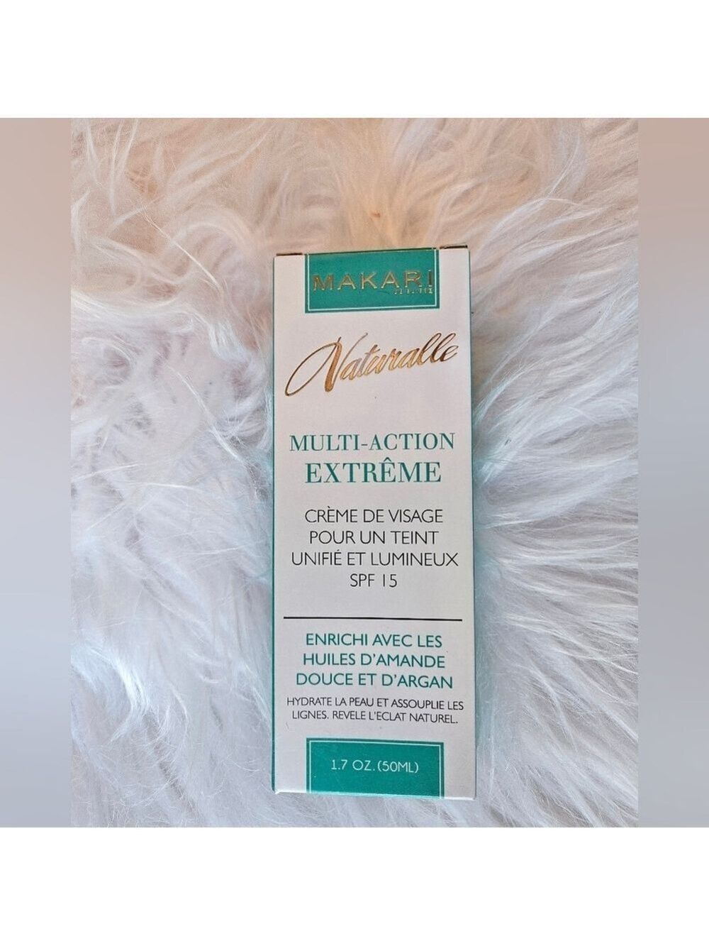 Multi-Action Extreme Glow Revitalizing Face Cream SPF 15 by Makari for Women New